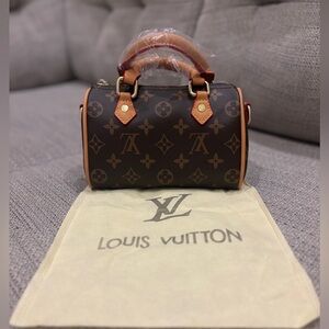 Louis Vuitton Mini Monogram Brown and Tan Bag